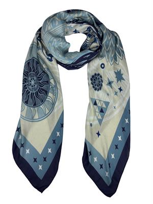 SQUARE-FOULARD 140X140 90%MODAL 10%CASHMERE