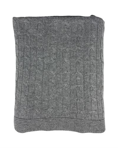 PLAID 100% CASHMERE 145x175cm