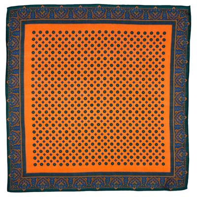 POCHETTE 45X45 100%LANA ORLO A MANO