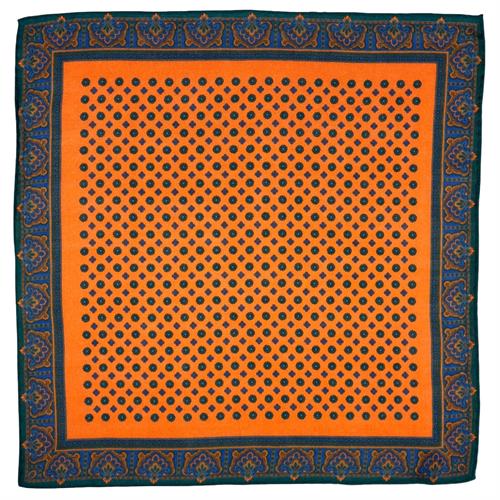 POCHETTE 45X45 100%LANA ORLO A MANO