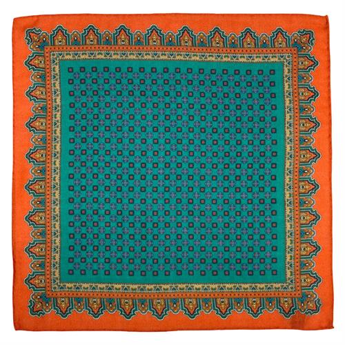 POCHETTE 45X45 100%LANA ORLO A MANO