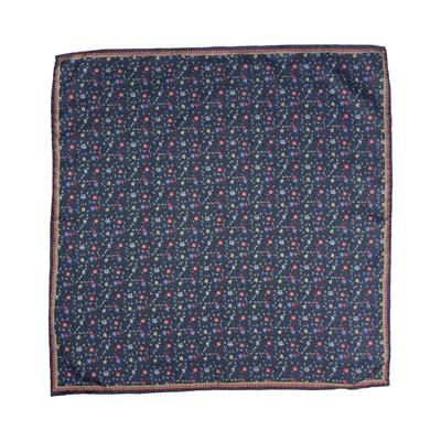 POCHETTE 45X45 100% SETA ORLO A MANO