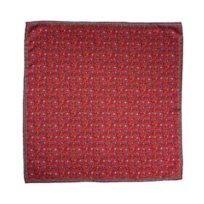 POCHETTE 45X45 100% SETA ORLO A MANO