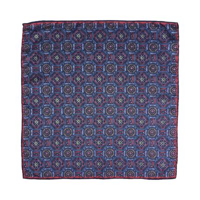 POCHETTE 45X45 100% SETA ORLO A MANO