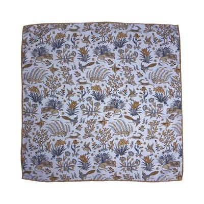 POCHETTE 45X45 100% SETA ORLO A MANO