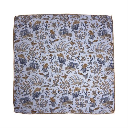 POCHETTE 45X45 100% SETA ORLO A MANO