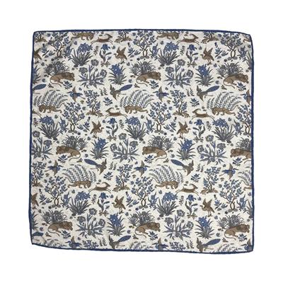 POCHETTE 45X45 100% SETA ORLO A MANO