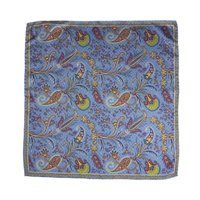 POCHETTE 45X45 100% SETA ORLO A MANO