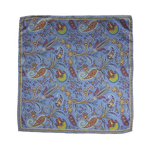 POCHETTE 45X45 100% SETA ORLO A MANO