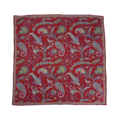 POCHETTE 45X45 100% SETA ORLO A MANO