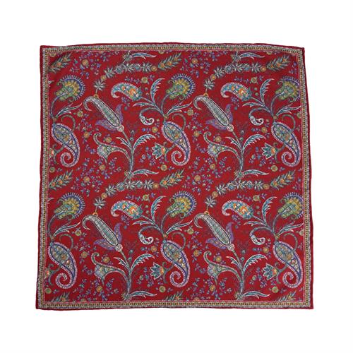 POCHETTE 45X45 100% SETA ORLO A MANO