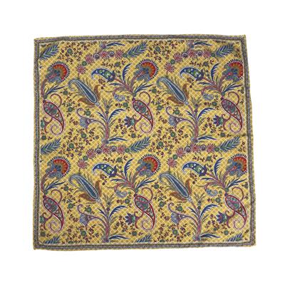 POCHETTE 45X45 100% SETA ORLO A MANO