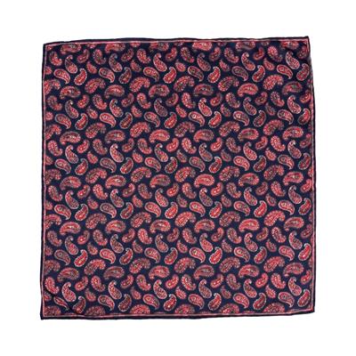 POCHETTE 45X45 100% SETA ORLO A MANO