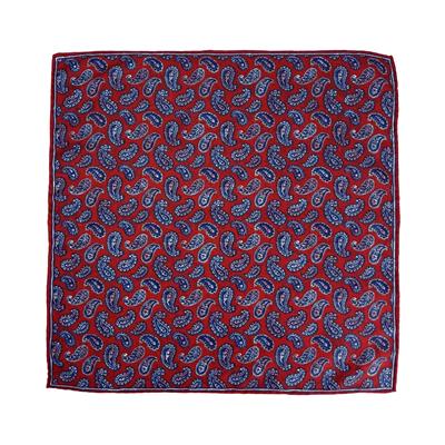 POCHETTE 45X45 100% SETA ORLO A MANO