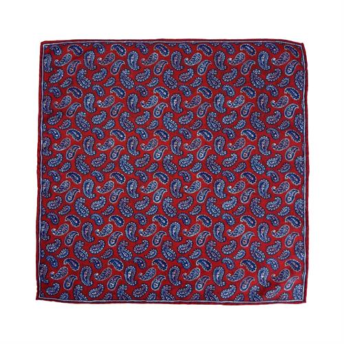 POCHETTE 45X45 100% SETA ORLO A MANO