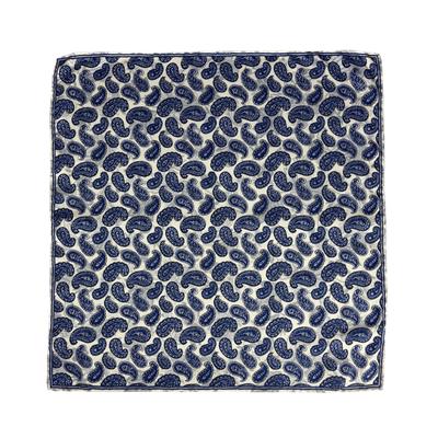 POCHETTE 45X45 100% SETA ORLO A MANO