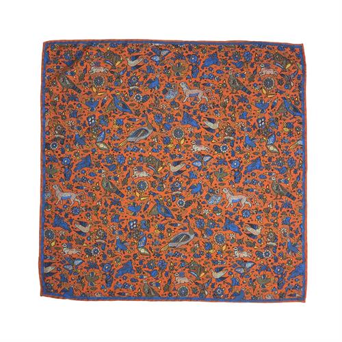 POCHETTE 45X45 100% SETA ORLO A MANO