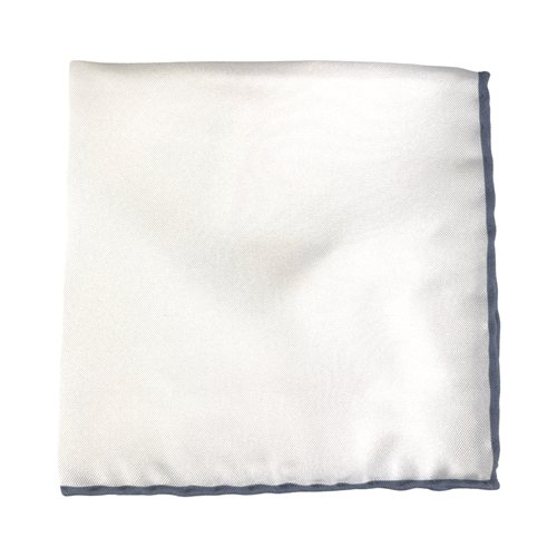 POCHETTE 33X33 100%SETA ORLO A MANO