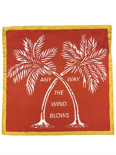 POCHETTE 33X33 100%SETA ORLO A MANO