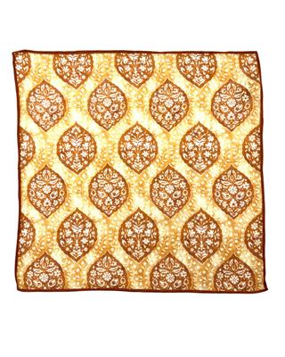 POCHETTE 33X33 70%LINO 30%SETA ORLO A MANO