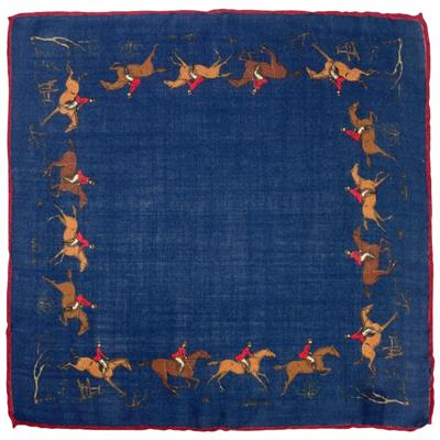 POCHETTE 33X33 100%LANA ORLO A MANO