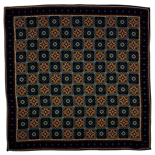 POCHETTE 33X33 100%LANA ORLO A MANO