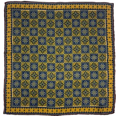 POCHETTE 33X33 100%LANA ORLO A MANO