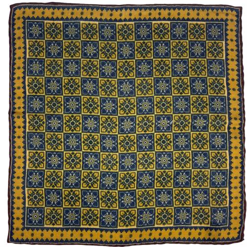 POCHETTE 33X33 100%LANA ORLO A MANO