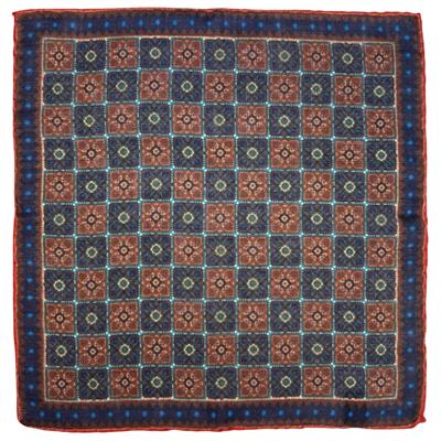 POCHETTE 33X33 100%LANA ORLO A MANO