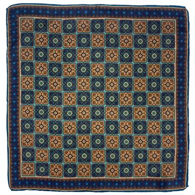 POCHETTE 33X33 100%LANA ORLO A MANO