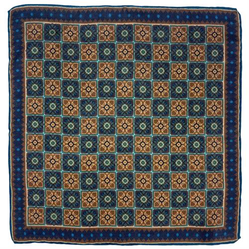 POCHETTE 33X33 100%LANA ORLO A MANO