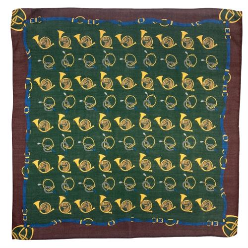 POCHETTE 33X33 100%LANA ORLO A MANO