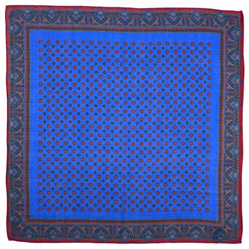 POCHETTE 33X33 100%LANA ORLO A MANO