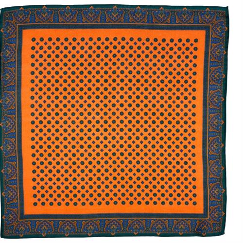 POCHETTE 33X33 100%LANA ORLO A MANO