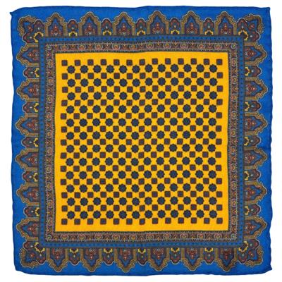 POCHETTE 33X33 100%LANA ORLO A MANO