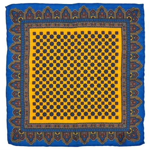 POCHETTE 33X33 100%LANA ORLO A MANO