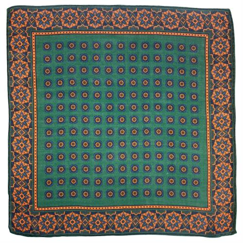 POCHETTE 33X33 100%LANA ORLO A MANO