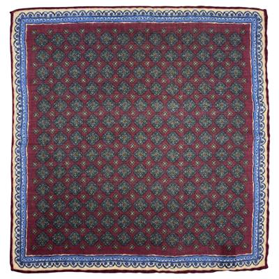 POCHETTE 33X33 100%LANA ORLO A MANO