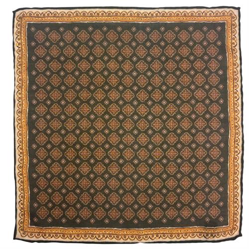 POCHETTE 33X33 100%LANA ORLO A MANO