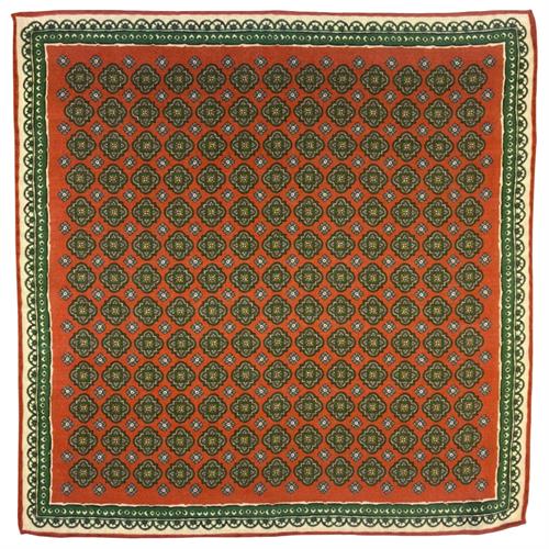 POCHETTE 33X33 100%LANA ORLO A MANO