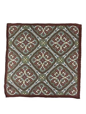 POCHETTE 33X33 90%MODAL 10%CASHMERE ORLO A MANO