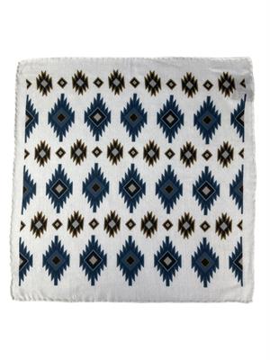 POCHETTE 33X33 90%MODAL 10%CASHMERE ORLO A MANO