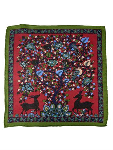 POCHETTE 33X33 90%MODAL 10%CASHMERE ORLO A MANO