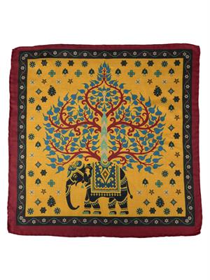 POCHETTE 33X33 90%MODAL 10%CASHMERE ORLO A MANO