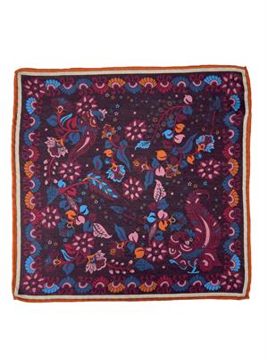 POCHETTE 33X33 90%MODAL 10%CASHMERE ORLO A MANO