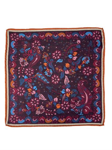 POCHETTE 33X33 90%MODAL 10%CASHMERE ORLO A MANO