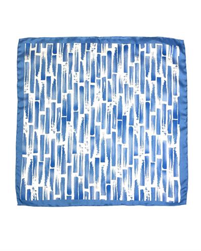 POCHETTE 33X33 100%SETA ORLO A MANO