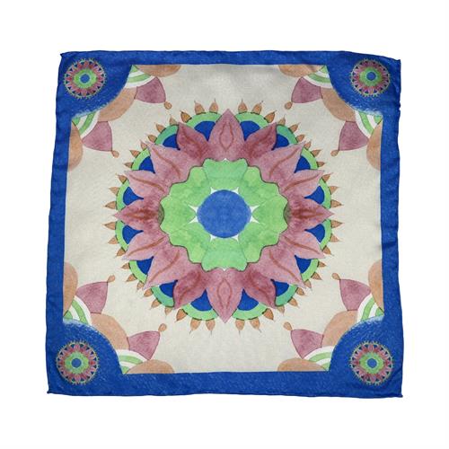 POCHETTE 33X33 100%SETA ORLO A MANO