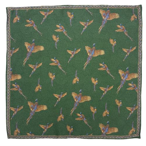 POCHETTE 33X33 100%SETA ORLO A MANO