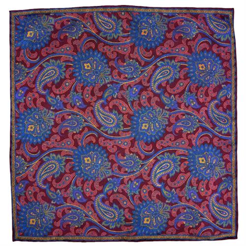 POCHETTE 33X33 100%SETA ORLO A MANO